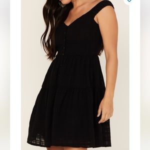 Idyllwind Miranda Lambert No Joke Corset Dress Black  Size XL